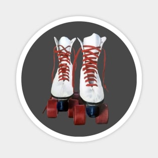 Retro Roller Skates Magnet